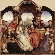 MASSYS, Quentin St Anne Altarpiece (central panel)  g France oil painting reproduction